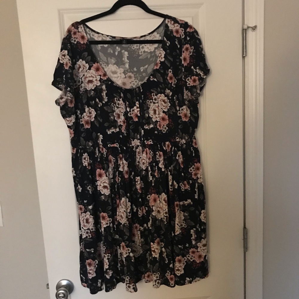 Floral Skater Dress